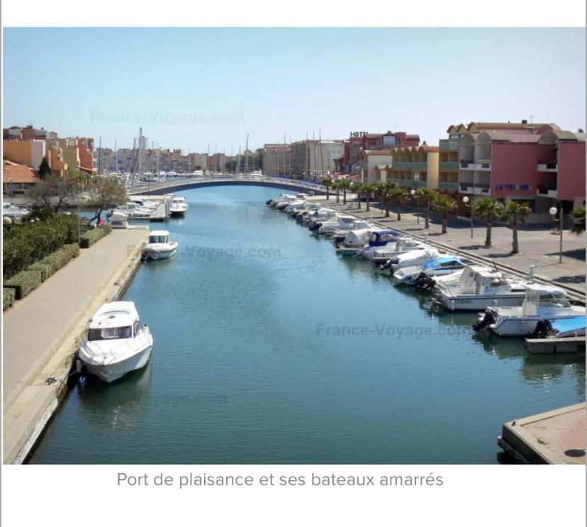 L Appart D Ange 1 Idealement Situe 37M2 Entre Port Et Village Gruissan Zewnętrze zdjęcie