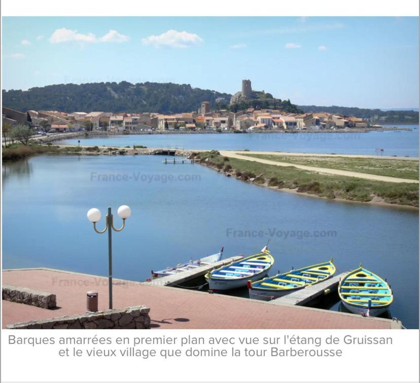 L Appart D Ange 1 Idealement Situe 37M2 Entre Port Et Village Gruissan Zewnętrze zdjęcie